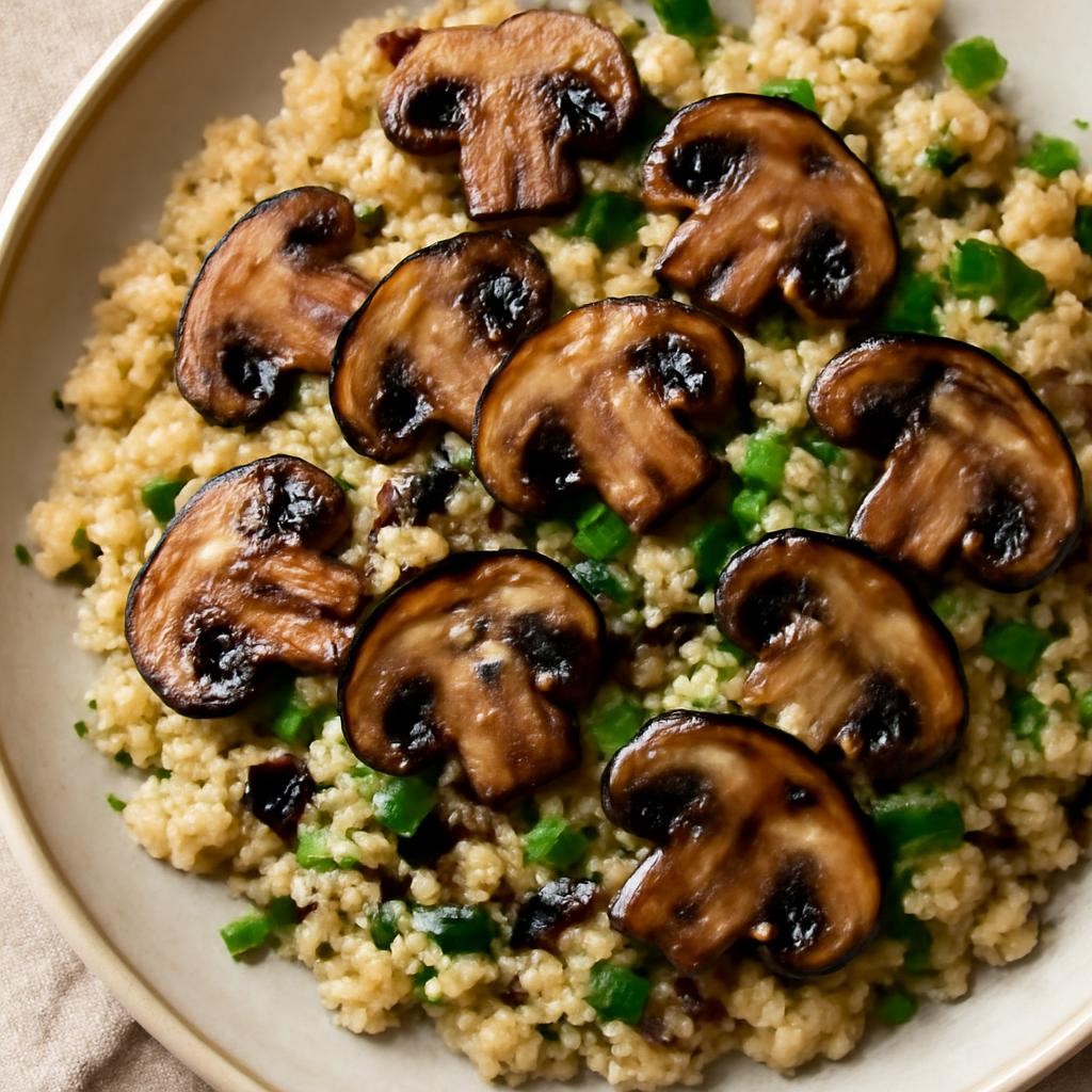 quinoa and mushroom recipe