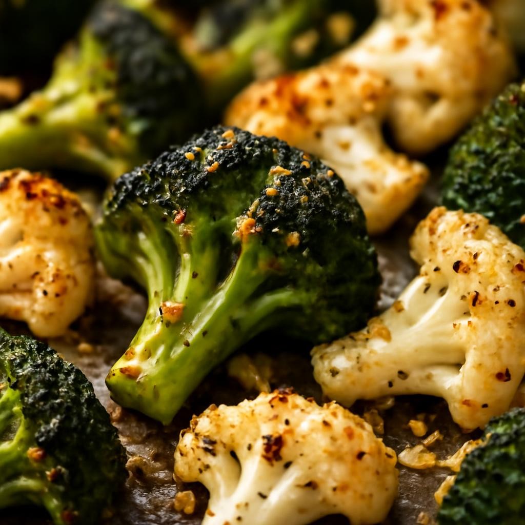 roasted broccoli and cauliflower recipe