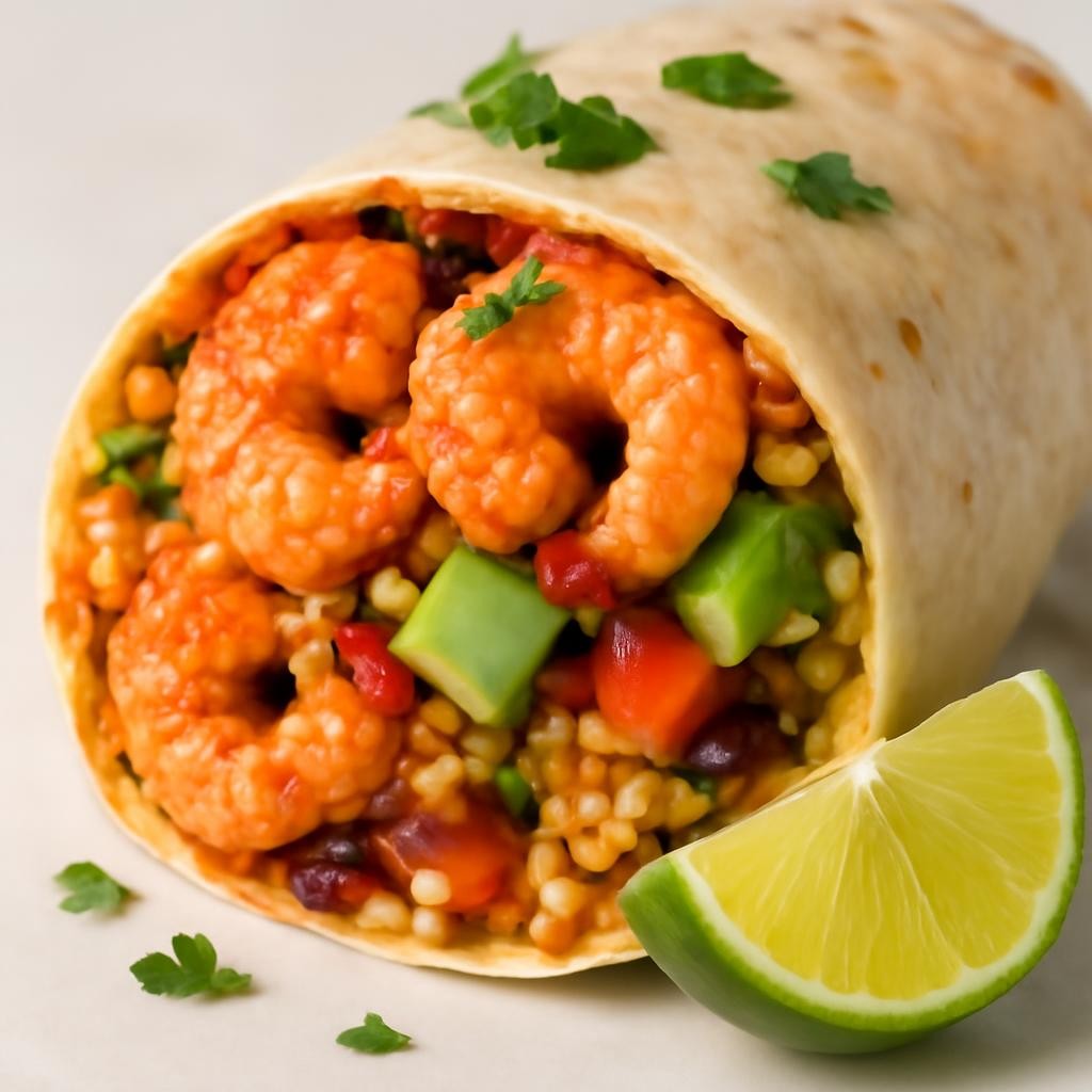 shrimp burrito recipe