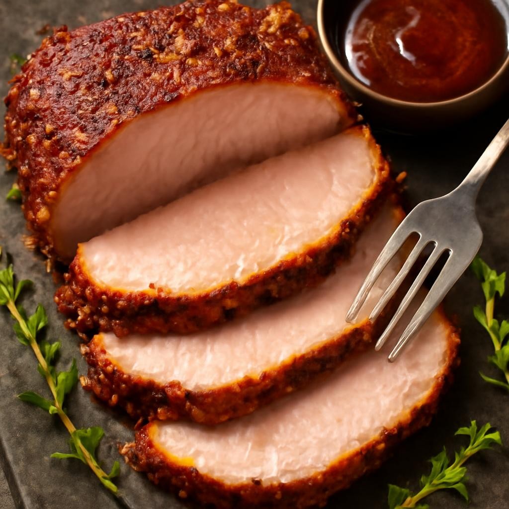 smoked pork loin roast recipe