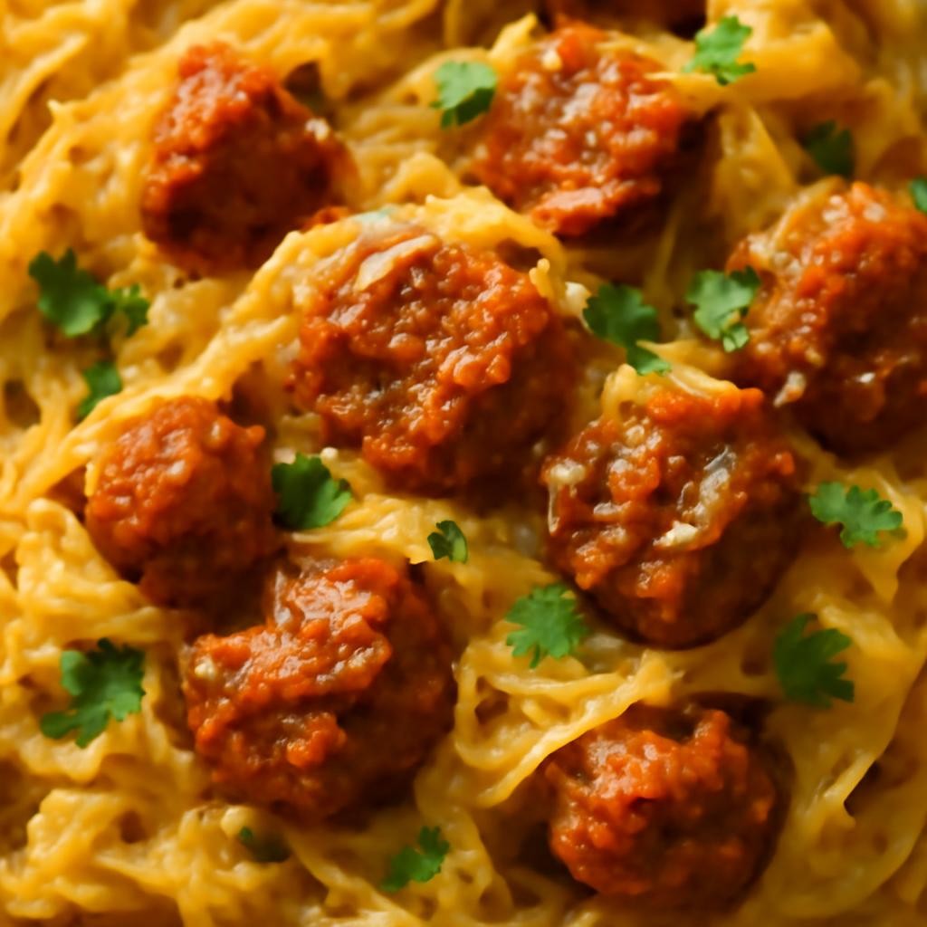 spaghetti squash and italian sausage recipe