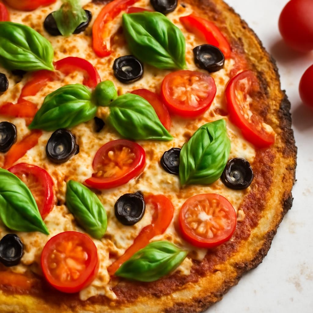 vegan cauliflower pizza crust recipe