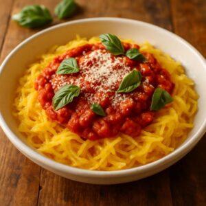 Italian Spaghetti Squash – Gluten-Free Pasta Alternative