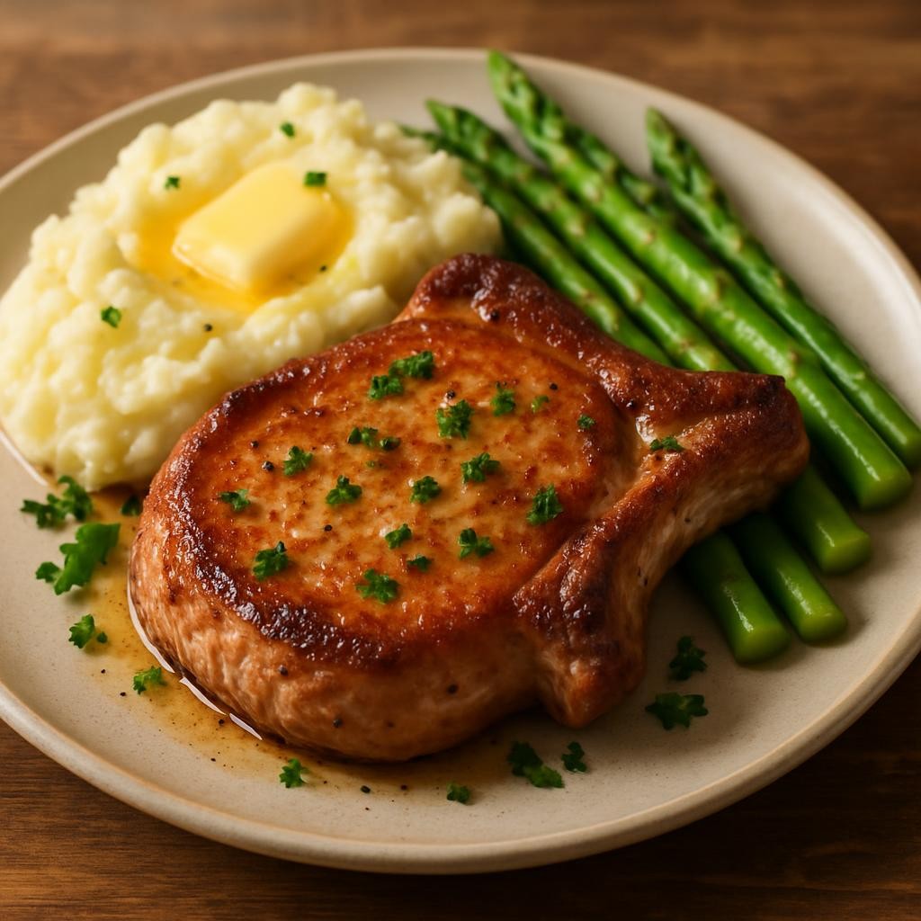 Pan Fried Pork Chop