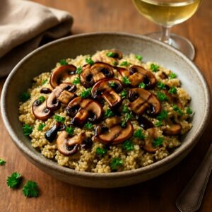 Quinoa and Mushroom: A Protein-Packed Power Bowl