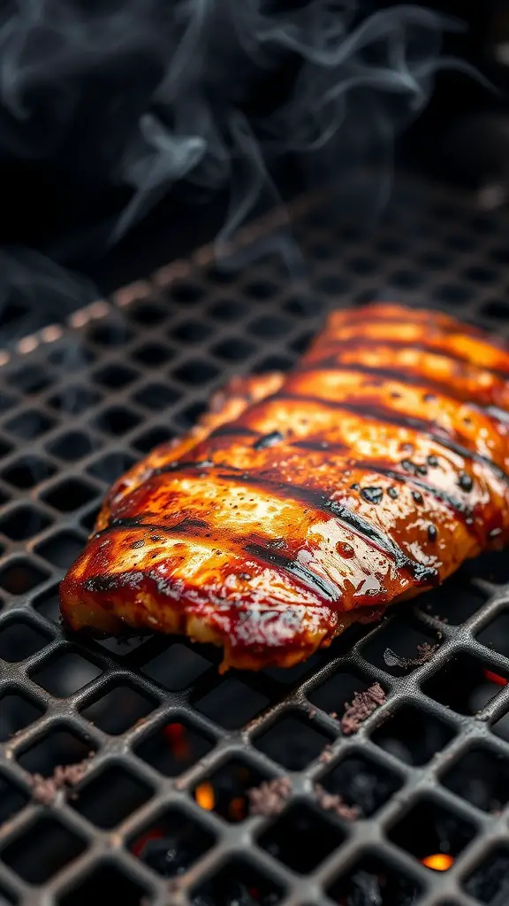 Juicy BBQ pork tenderloin with smoky chipotle flavor.