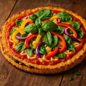 Vegan Cauliflower Pizza Crust: A Healthy & Gluten-Free Alternative