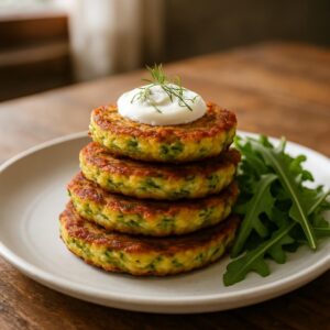 Zucchini Cakes: Crispy, Golden, and Full of Flavor
