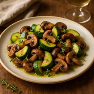 Zucchini Mushroom : A Quick & Flavorful Side