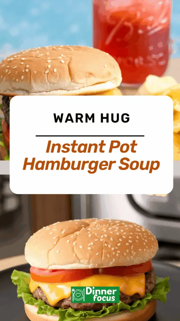 BEST Instant Pot Hamburger Soup