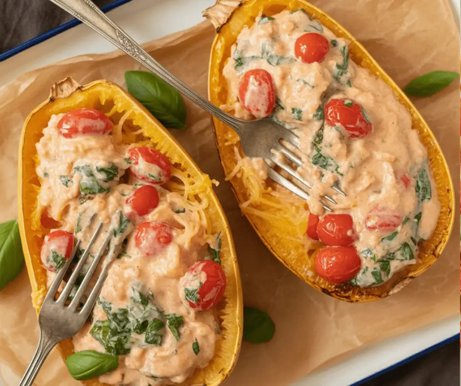 Boursin Spaghetti Squash
