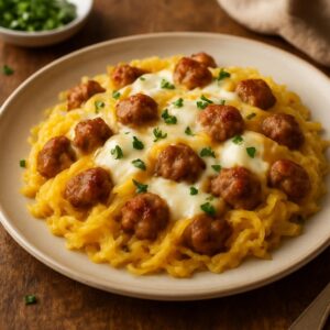 Cheesy Spaghetti Squash With Sausage: The Perfect Low-Carb Comfort Food