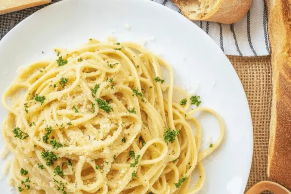 best Creamy Garlic Shrimp Pasta