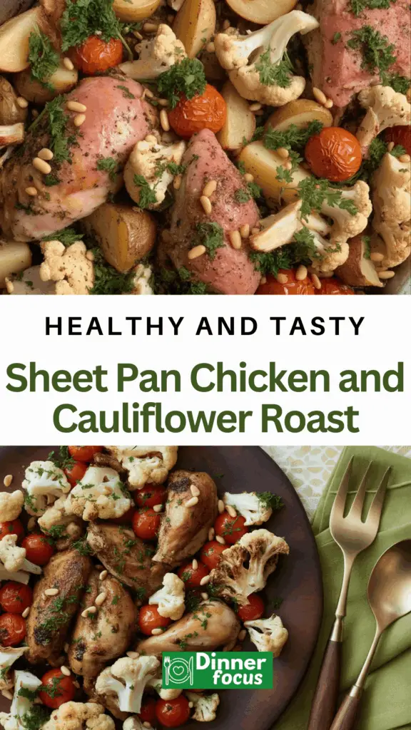 Sheet Pan Chicken and Cauliflower Roast BST Sheet Pan Chicken and Cauliflower Roast