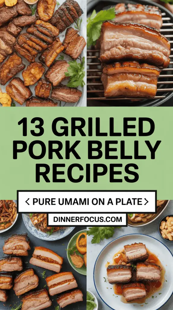 Grilled Pork Belly Recipes