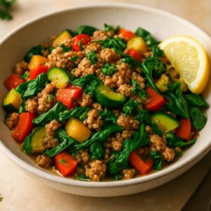 Ground Turkey Skillet with Veggies: A Healthy One-Pan Dinner Idea