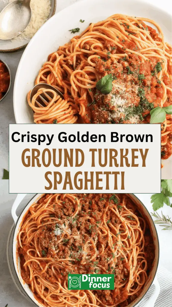 easy Ground Turkey Spaghetti