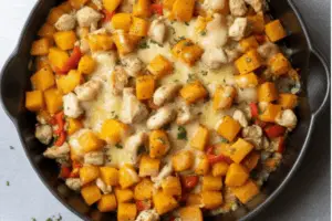 Ground Turkey and Butternut Squash