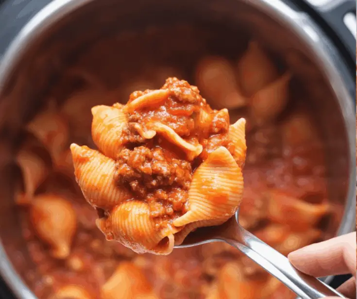 Instant Pot Ground Beef Pasta