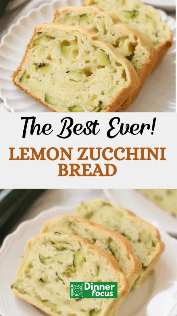 best Lemon Zucchini Bread