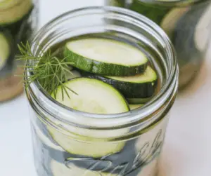 Pickled Zucchini