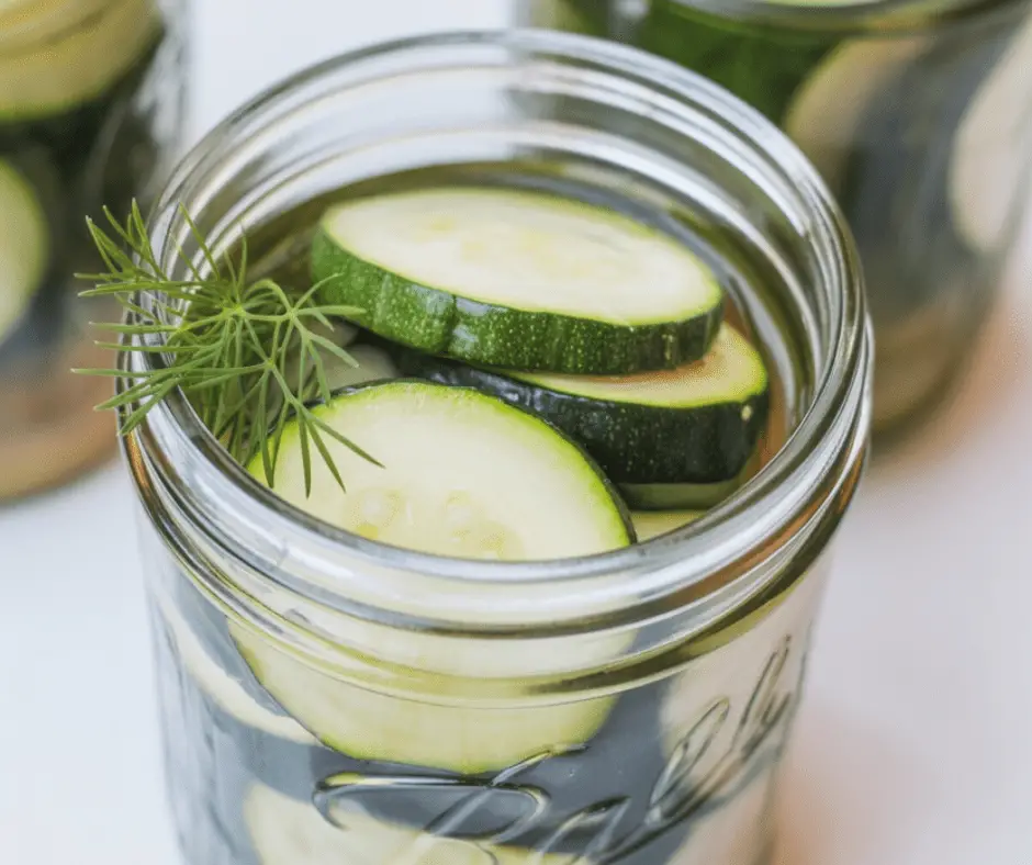 Pickled Zucchini Pickled Zucchini