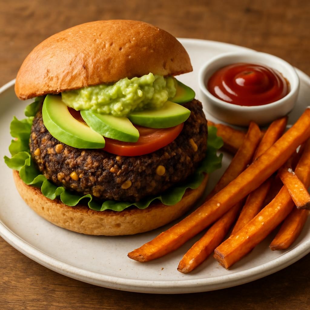 Quinoa Black Bean Burgers