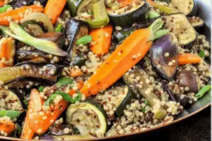 Quinoa with Roasted Vegetables