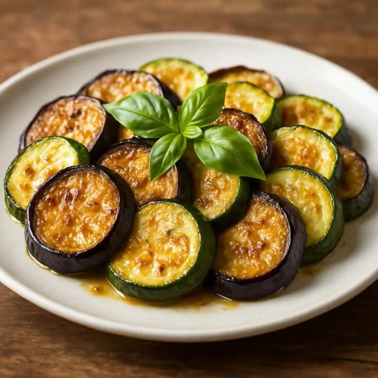 Roasted Eggplant and Zucchini