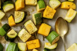 Roasted Zucchini and Squash