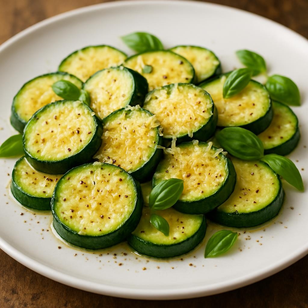 Sauteed Zucchini with Parmesan