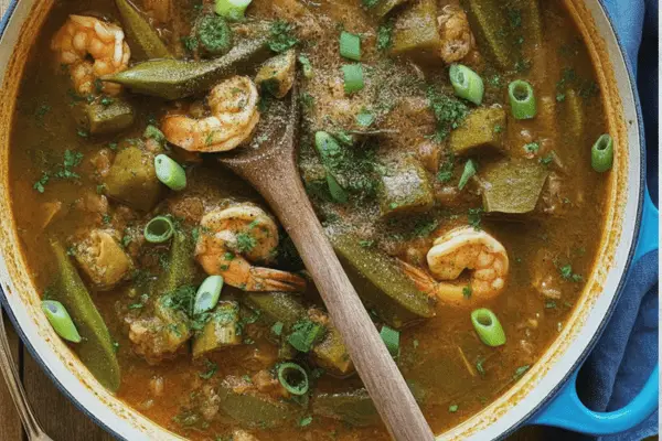 Shrimp Gumbo with Okra