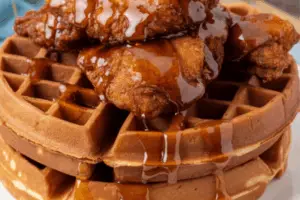 Southern Fried Chicken and Waffles