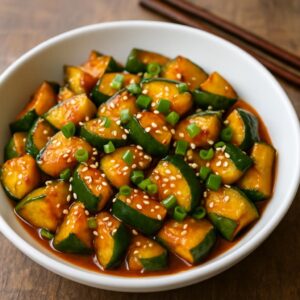 Spicy Asian Zucchini: A Bold, Low-Carb Veggie Side Dish