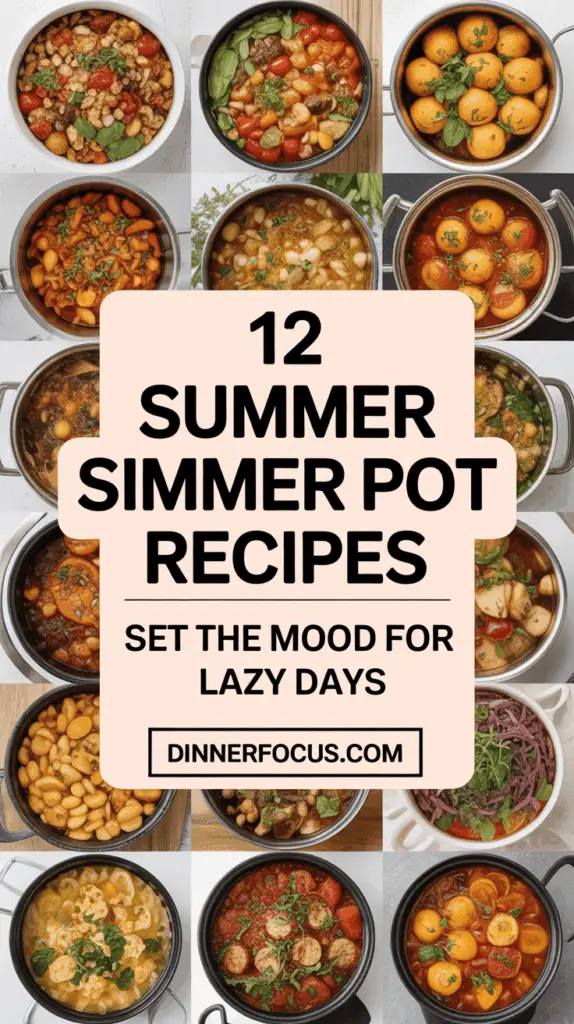 Summer Simmer Pot Recipes
