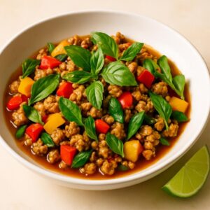 Thai Basil Ground Turkey: Clean, Quick, and Flavor-Packed