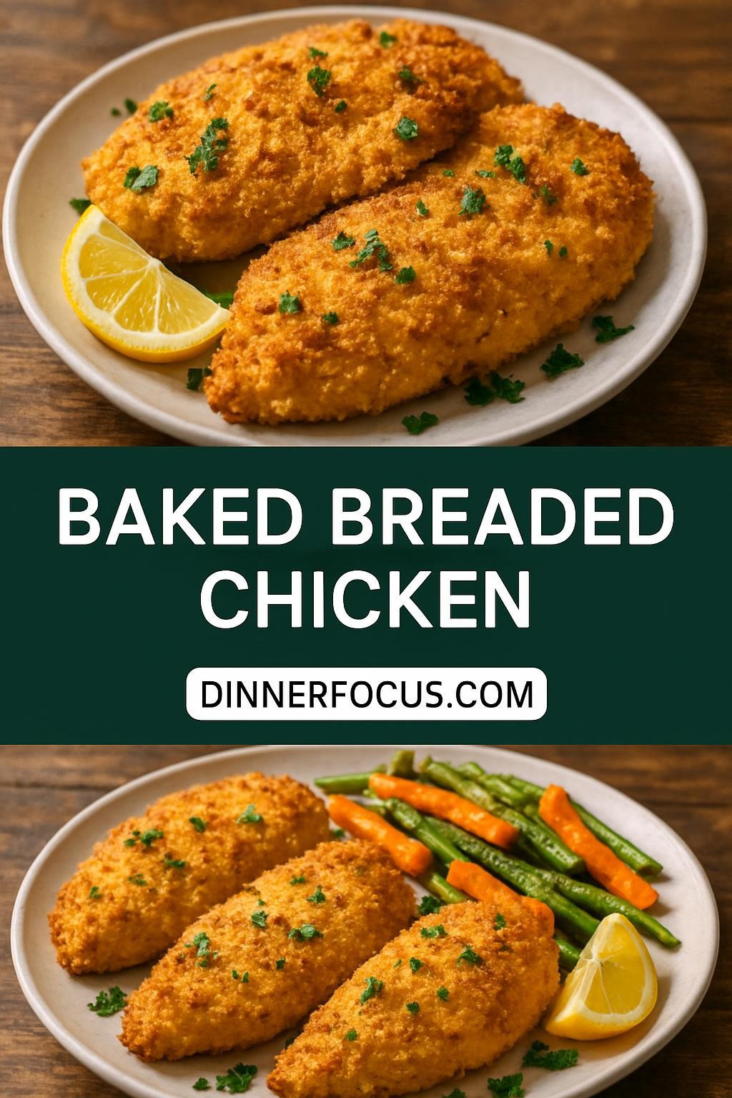 Baked Breaded Chicken