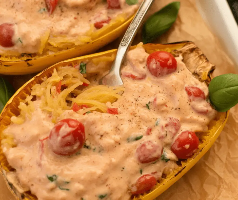 best Boursin Spaghetti Squash