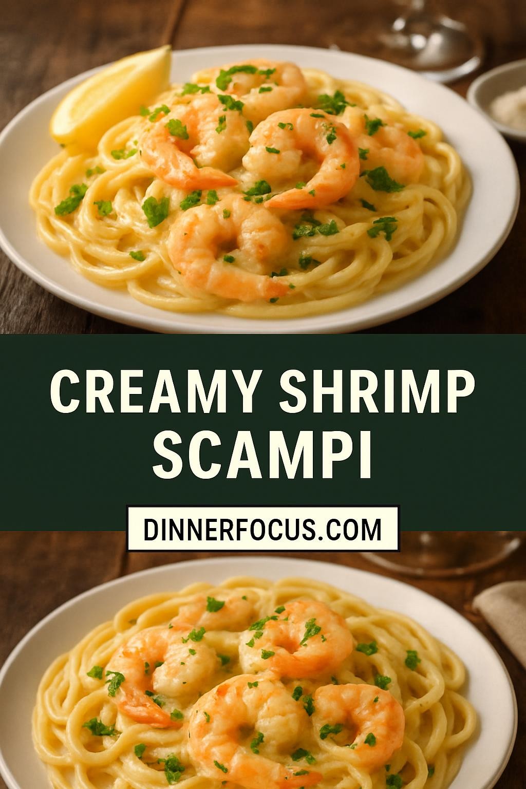 Creamy Shrimp Scampi