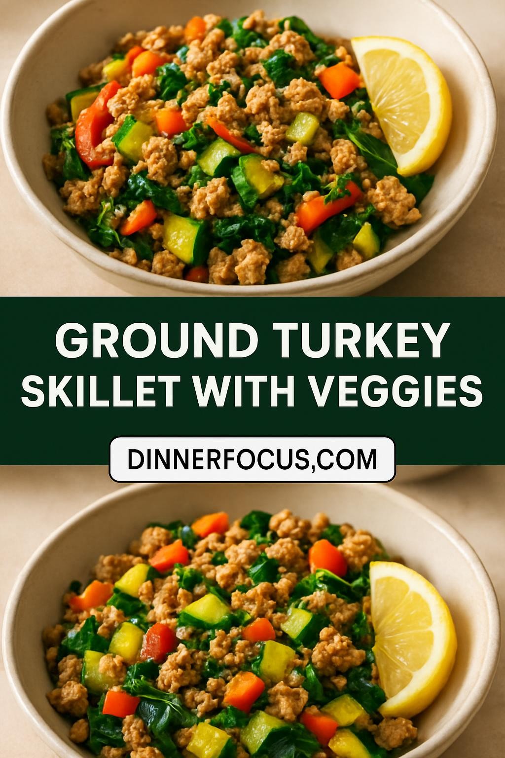 Ground Turkey Skillet with Veggies
