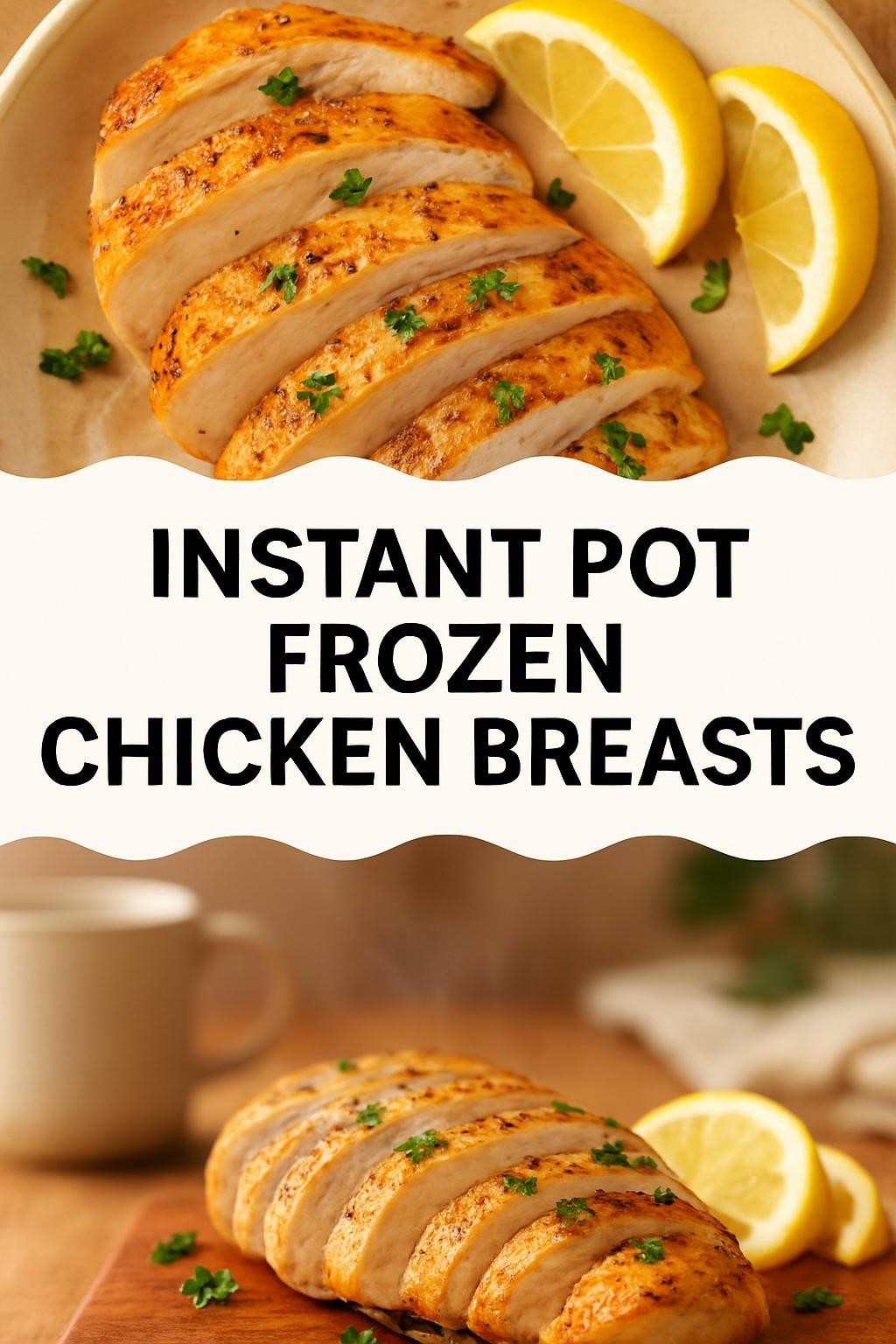 Instant Pot Frozen Chicken Breasts