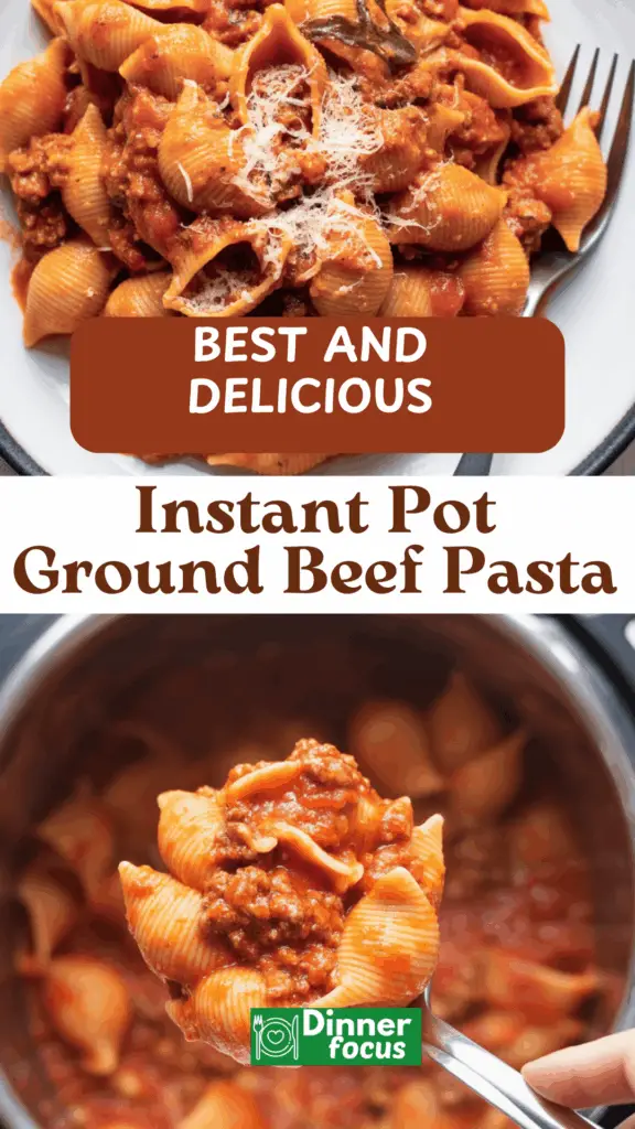 best Instant Pot Ground Beef Pasta