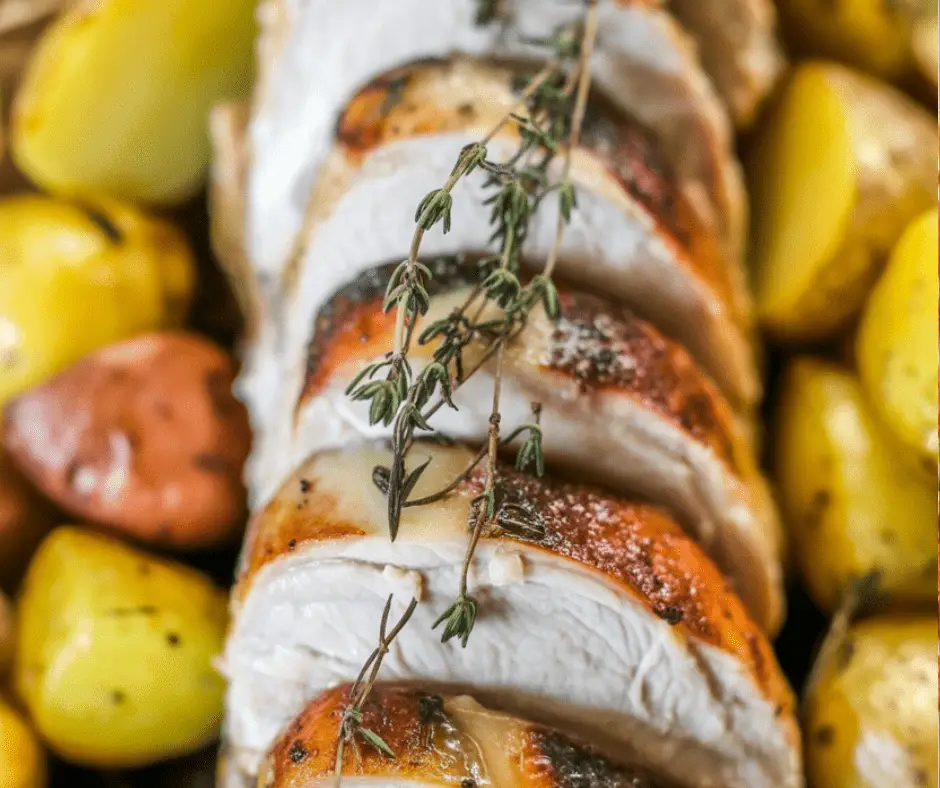 best Roast Bone-In Pork Loin With Potatoes