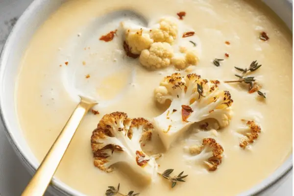 Roasted Cauliflower Soup Roasted Cauliflower Soup