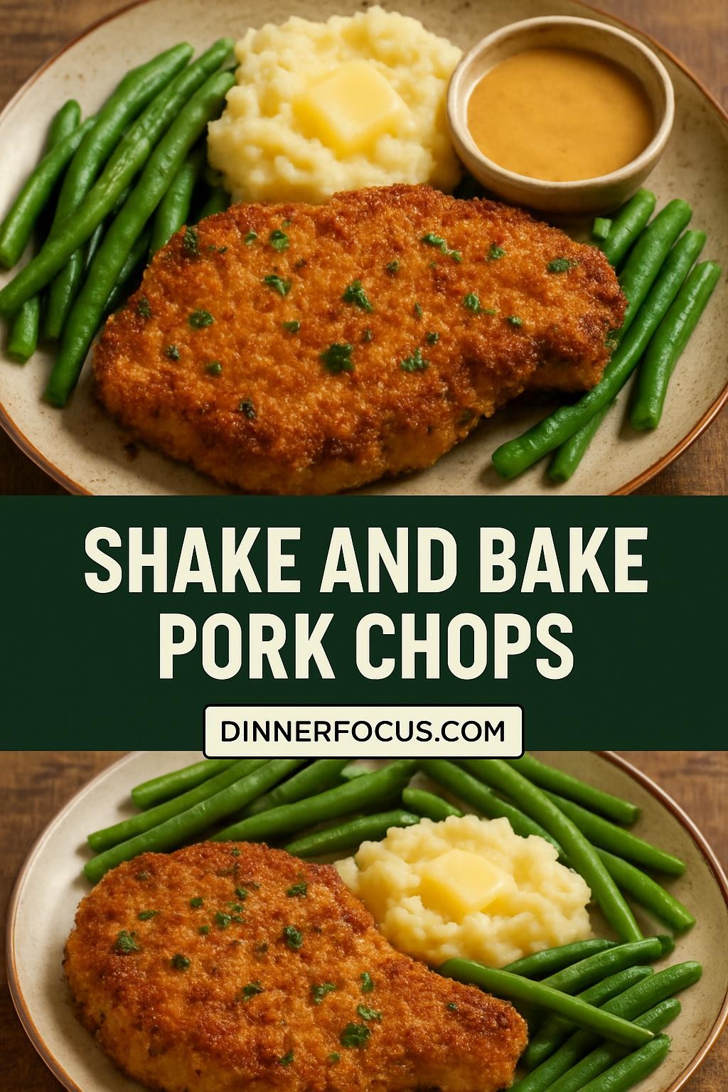 Shake and Bake Pork Chops
