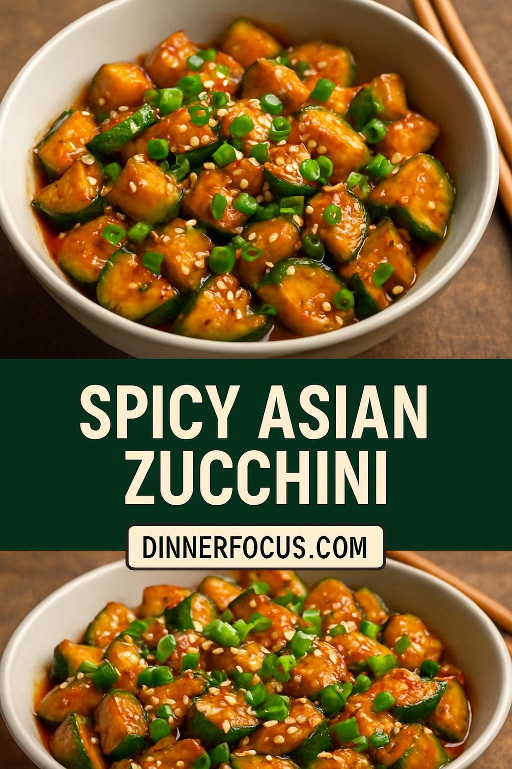 Spicy Asian Zucchini