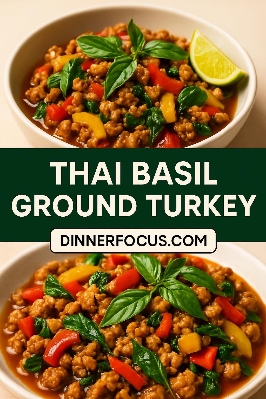Thai Basil Ground Turkey Thai Basil Ground Turkey