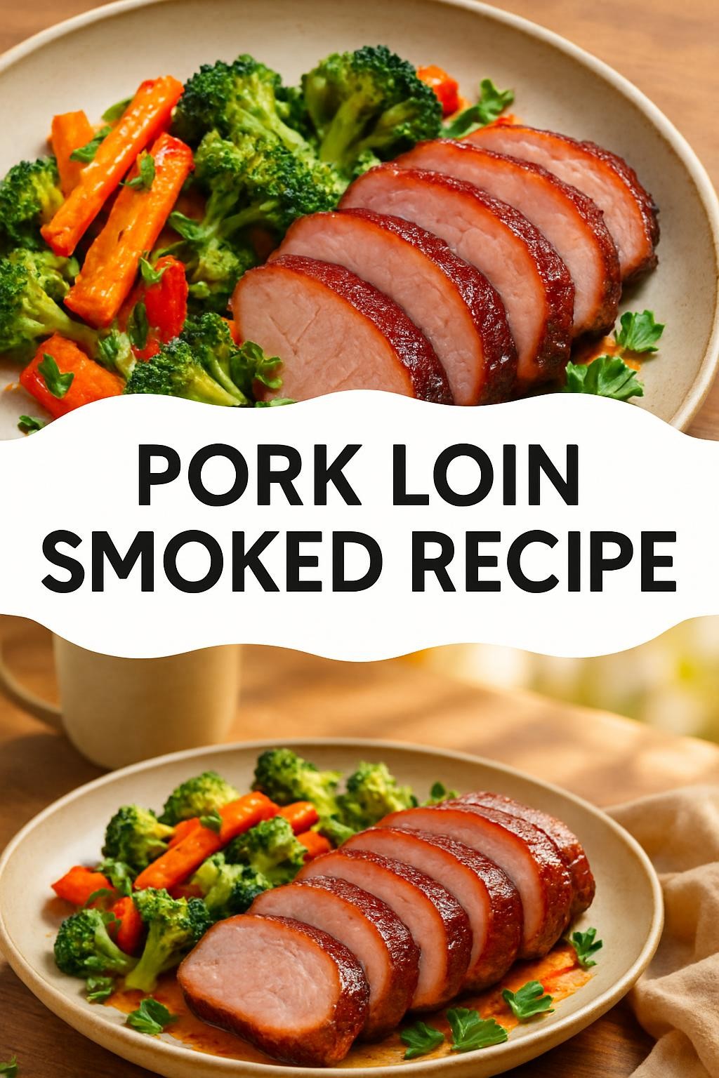 pork loin smoked recipe