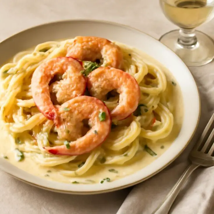 Creamy Shrimp Scampi