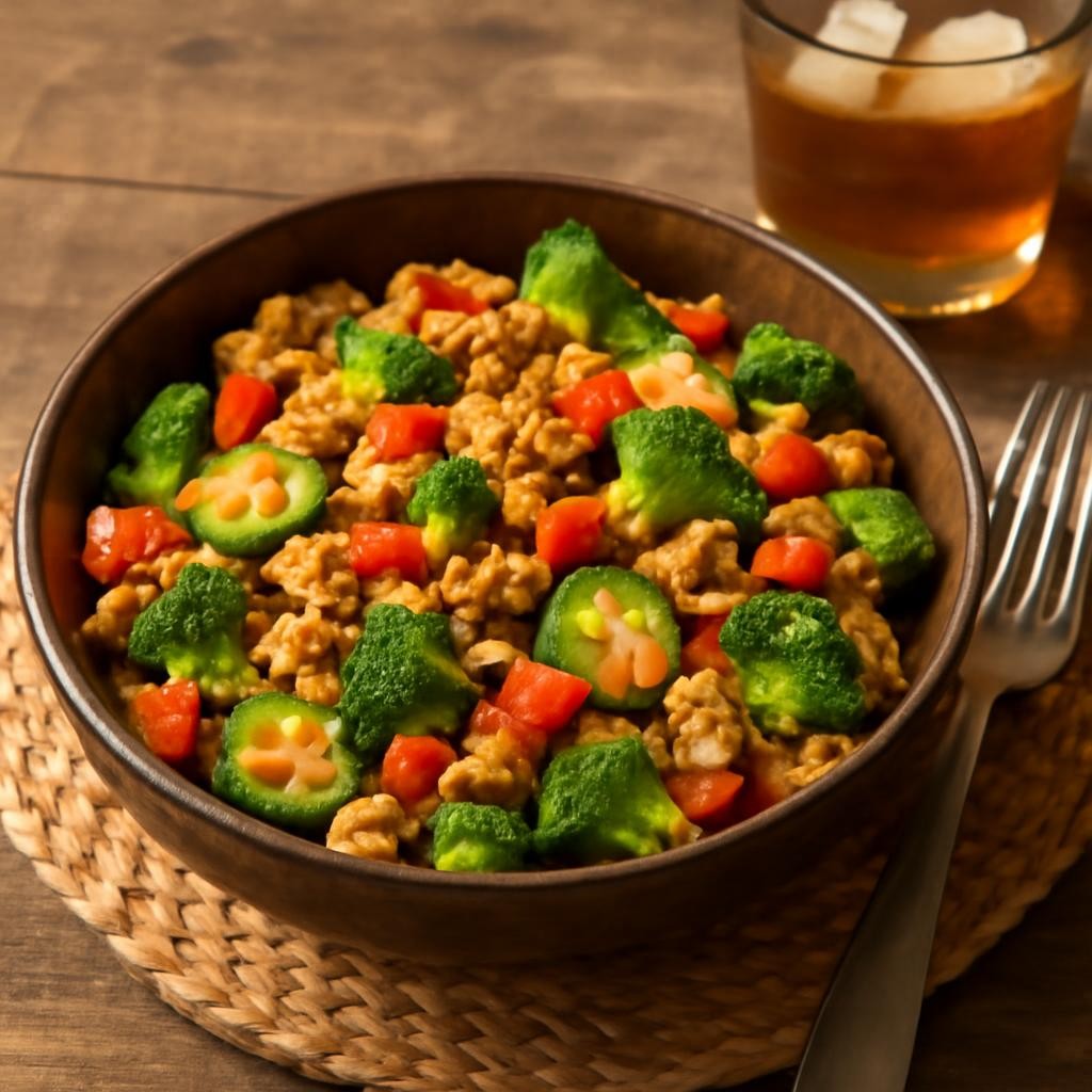 Ground Turkey Skillet with Veggies